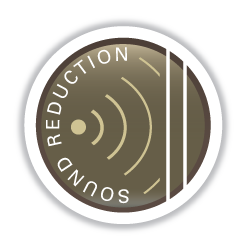 Sound Reduction Glass Icon