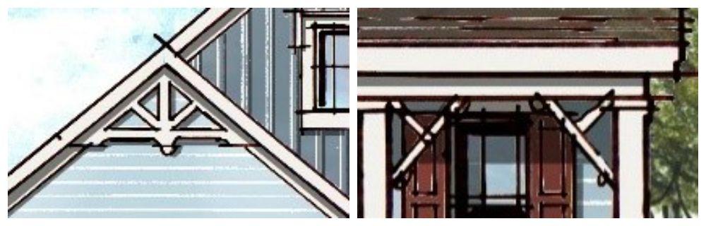 restrained ornamentation collage