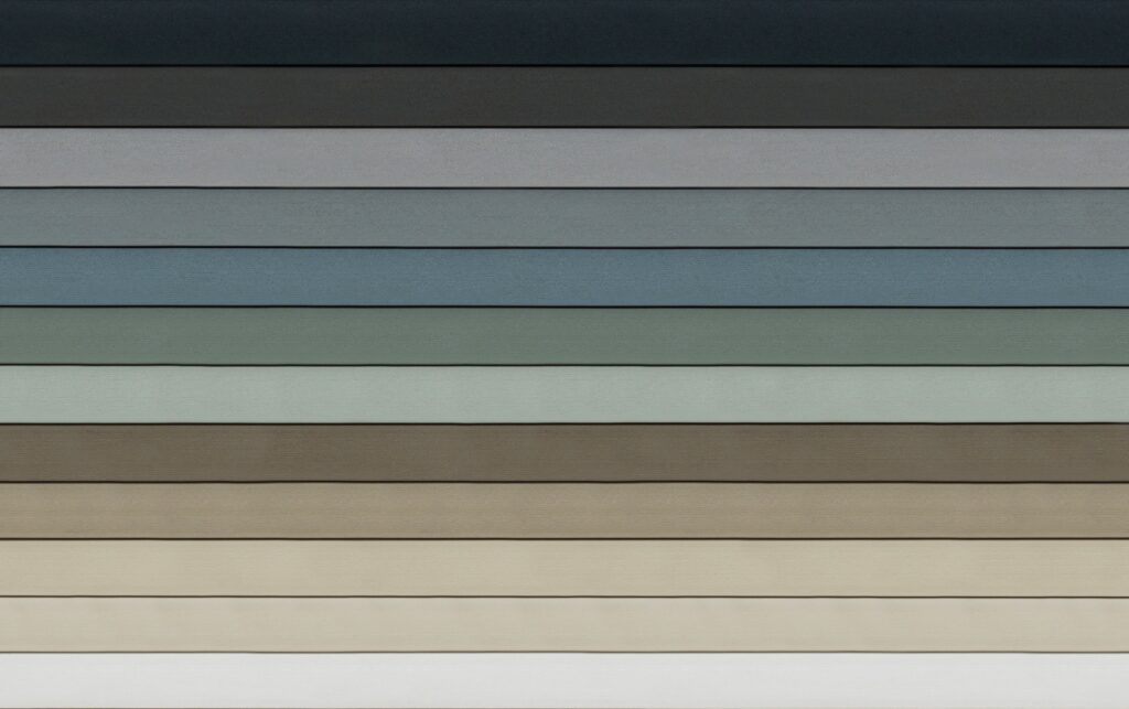 EverPlank Luxury Vinyl Siding Color Palette