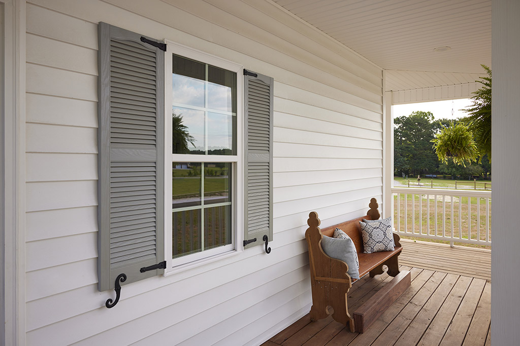 home porch with EverPlank white copy