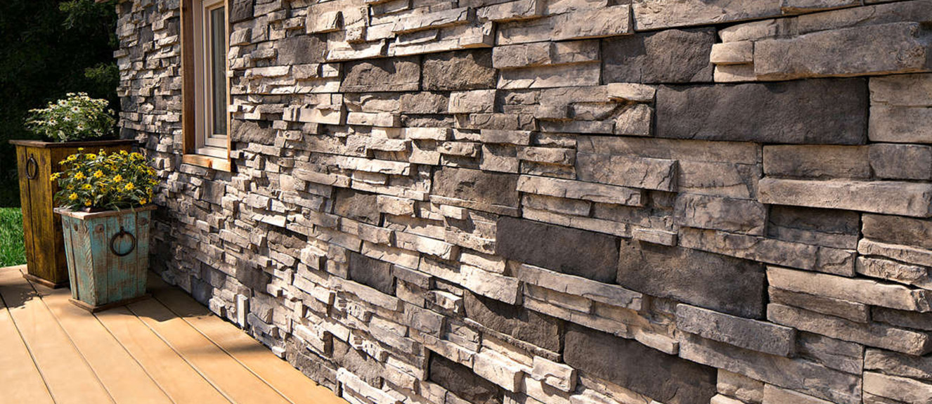 ClipStone Mortarless Stone Gallery Ply Gem