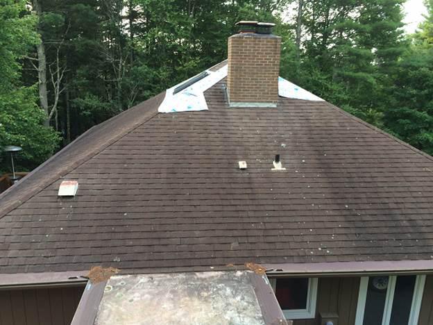 Ply Gem Roofing before renovation
