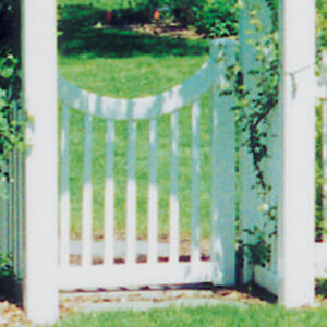 Arbor with Gate