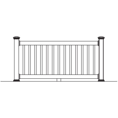 Standard Rail Vinyl Railing