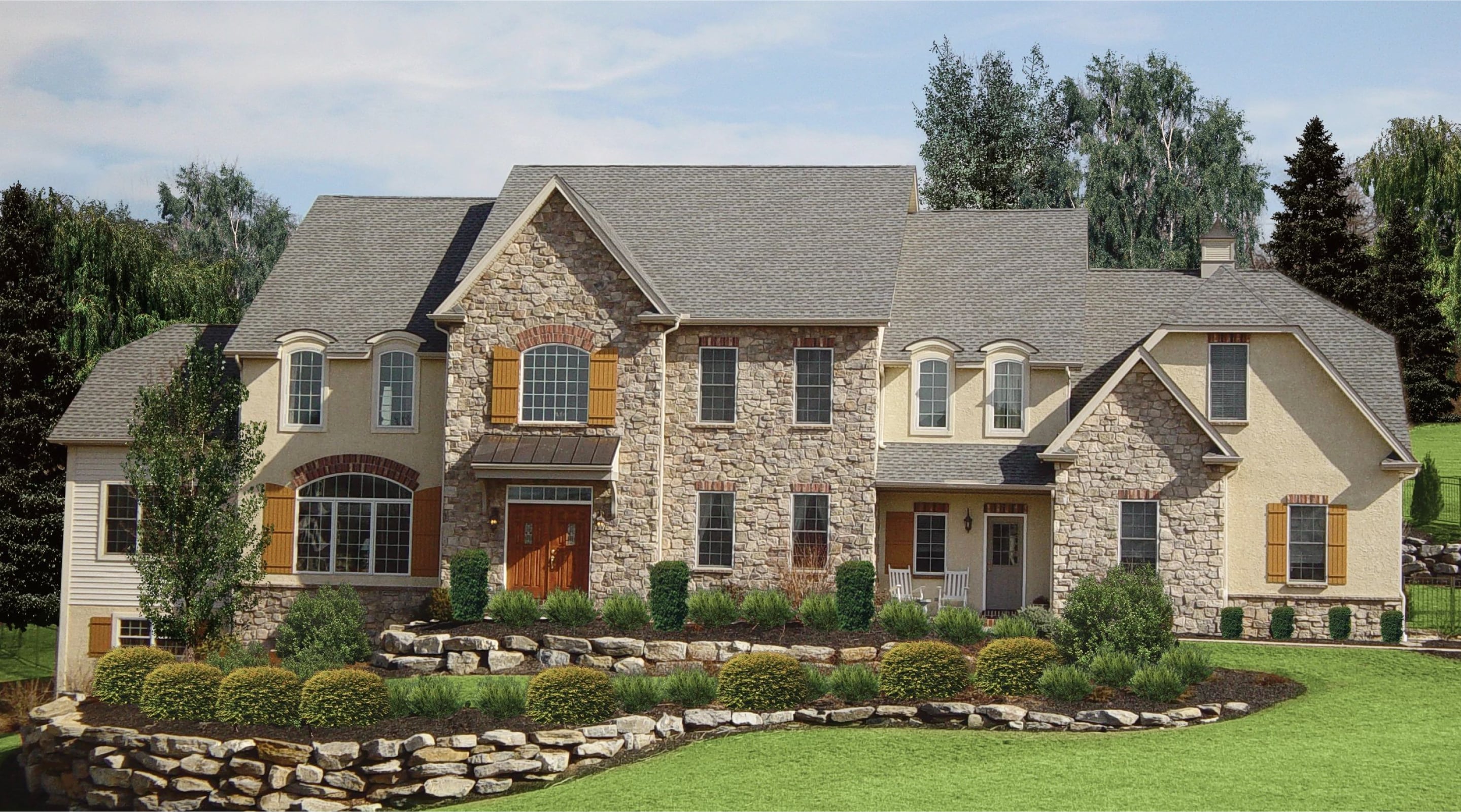 Ply Gem Stone Fieldstone in Easton