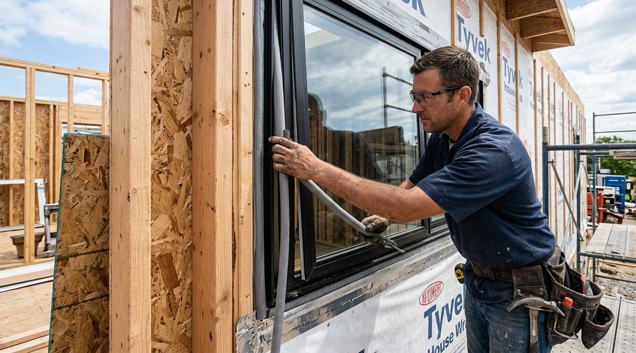 Low-Expansion Foam vs Backer Rod & Sealant — What Pros Use and Why 2 Backer rod and sealant method