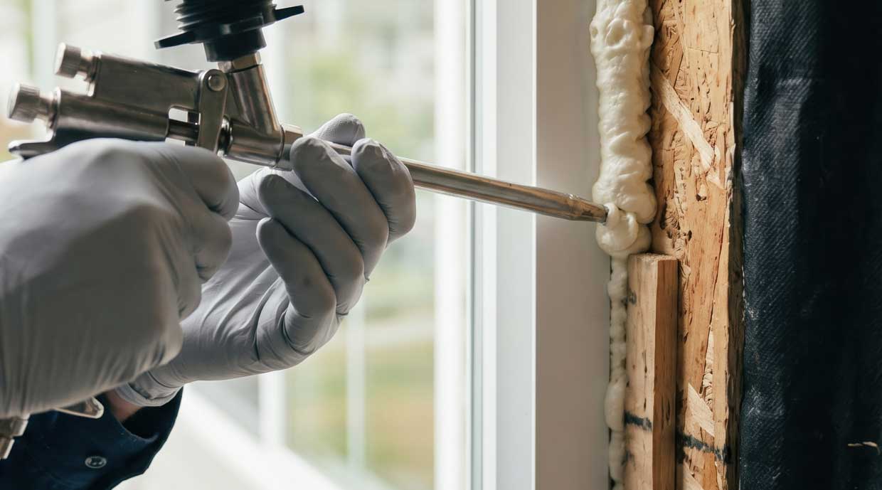 Low-Expansion Foam vs Backer Rod & Sealant — What Pros Use and Why 1 Low-expansive foam method
